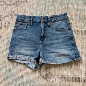 Madewell High-Rise Denim Jean Shorts Size 26